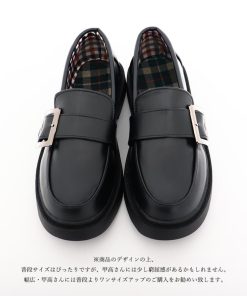 ショートブーツ | 疲れない ローファーシューズ レディース 韓国風 厚底 シンプル 可愛い 履きやすい ローヒール