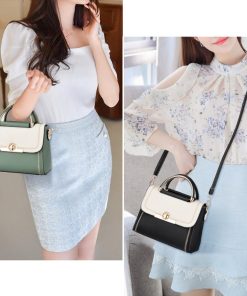 ショルダーバッグ | 3way配色ミニ手提げ