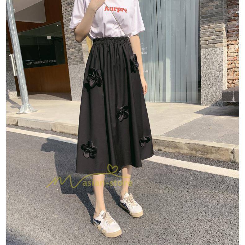 スカート | ボトムス レディース きれいめ 40代 30代 春秋 ロング丈 おしゃれ カジュアルブ無地 通勤 着痩せ 韓国風 OL 20代30代40代50代 ウエストゴム