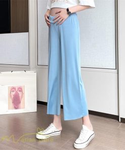 パンツ レギンス | マタニティ ワイドパンツ ガウチョパンツ 着痩せ 無地 着痩せ ゆったり マタニティパンツ パンツ マタニティウェア 日常 夏新作 おしゃれ サマー サマーパンツ