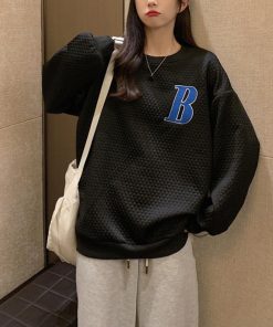 Tシャツ・カットソー | スウェット 英字ロゴ トレーナー 長袖