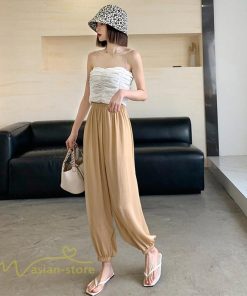 ワイドパンツ | レディース 大人 ロング丈 ガウチョパンツ ボトムス ママ ゆったり 着痩せ 美脚 通勤通学 カジュアル 上品 落ち感 お出かけ ゆったり