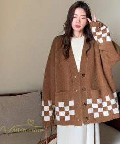 カーディガン | ニットレディース 2022秋冬 羽織り ニット アウター セーター フロントボタン 長袖 通学通勤 トップス 大人 20代50代 秋ニット