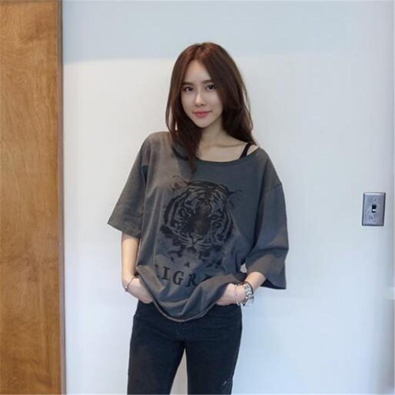 tシャツ・カットソー | Tシャツ レディーストップスTシャツ ゆったりTシャツ 可愛い カジュアル 半袖 M L XL XXL おしゃれ コットン上着 柔らか 通学通勤 学院 肌触り良さ 2020春夏