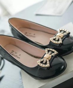 パンプス | ウェッジソールポインテッドトゥ 合皮レザー エナメル レディース ウェッジヒール ストラップなし スリップオン 緑 滑り止めソール 黒