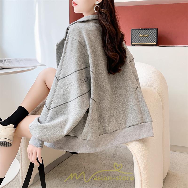 コート・ジャケット | ジャケット パーカー レディース カジュアル シンプル 無地 ルームウェア 部屋着 お出かけ 通学 20代30代40代50代 スポーツ 運動 通勤