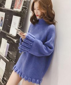 ニット・セーター | フリンジ ニットセーター レディース秋冬