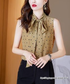 キャミソール タンクトップ | タンクトップ ドット柄 レディース 秋 秋服 レイヤード インナー ノースリーブ 重ね着 とろっと滑らかな肌触りの落ち感素材 しわにくい リボン ベーシック