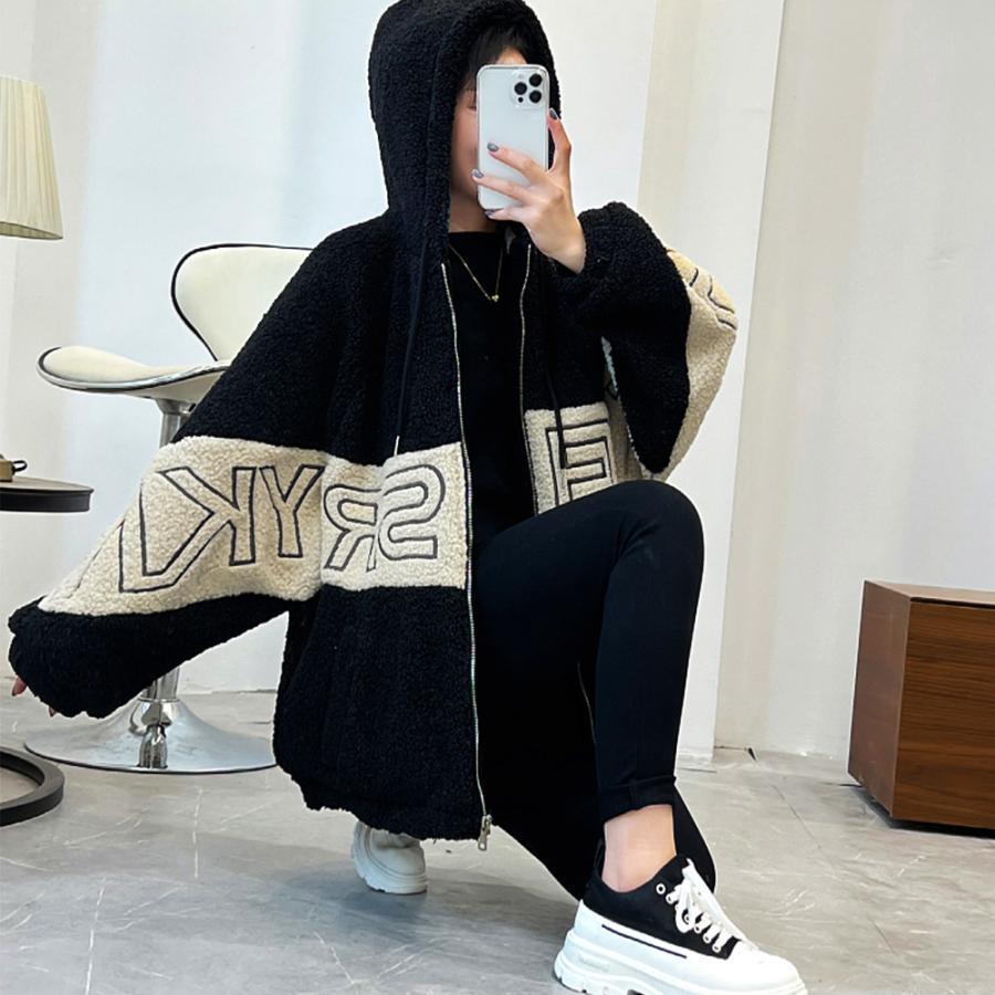 ジャケット・ブルゾン | ビッグロゴボアジャケットレディース冬