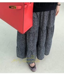 マキシ | ワンピース ドッキングワンピース レディース 長袖 2way ニット 大きいサイズ 30代 40代 50代 体型カバー カジュアル 上品 フレアワンピース 通勤通学 重ね着風