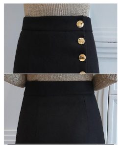 スカート | タイト秋冬 ツイード膝下丈秋冬春オフィス フォーマル エレガント 大人 タイト ヒップアップ 30代