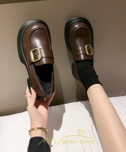 ローファー | レディース 靴 シューズ レザー調 合皮 厚底 履きやすい 韓国風 人気 クラシック 可愛い パンプス 通勤 春 夏 通学 冬 学生靴 秋