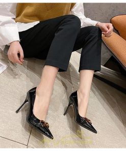 パンプス | 入園式 ハイヒール ヒール 黒 ピンヒール 卒業式 入学式 レディース おしゃれ ヒール 9.5cm ポインテッドトゥ 就職 お仕事 通勤 オフィス リクルート