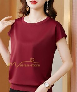 tシャツ・カットソー | トップス Tシャツ レディース 春 夏 秋 半袖 クルーネック 無地 プルオーバー 20代30代40代50代 ママ シンプル 着痩せ 大きいサイズ カジュアル 上品 お出かけ