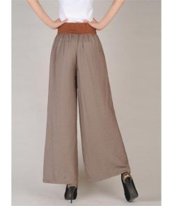 ワイドパンツ | レディース ガウチョパンツ パンツ スカンツ 涼しい ロングパンツ ゆったり ボトムス 20代30代40代 ダンス服 ウエストゴム ズボン カジュアル