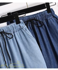 ジーンズ、デニム | ワイドパンツ レディース ガウチョパンツ デニム ゆったり デニムパンツ ジーンズ ジーパン 薄手 春秋コーデ 大きいサイズ ひも付き 女性着 日常感 上品 着回し