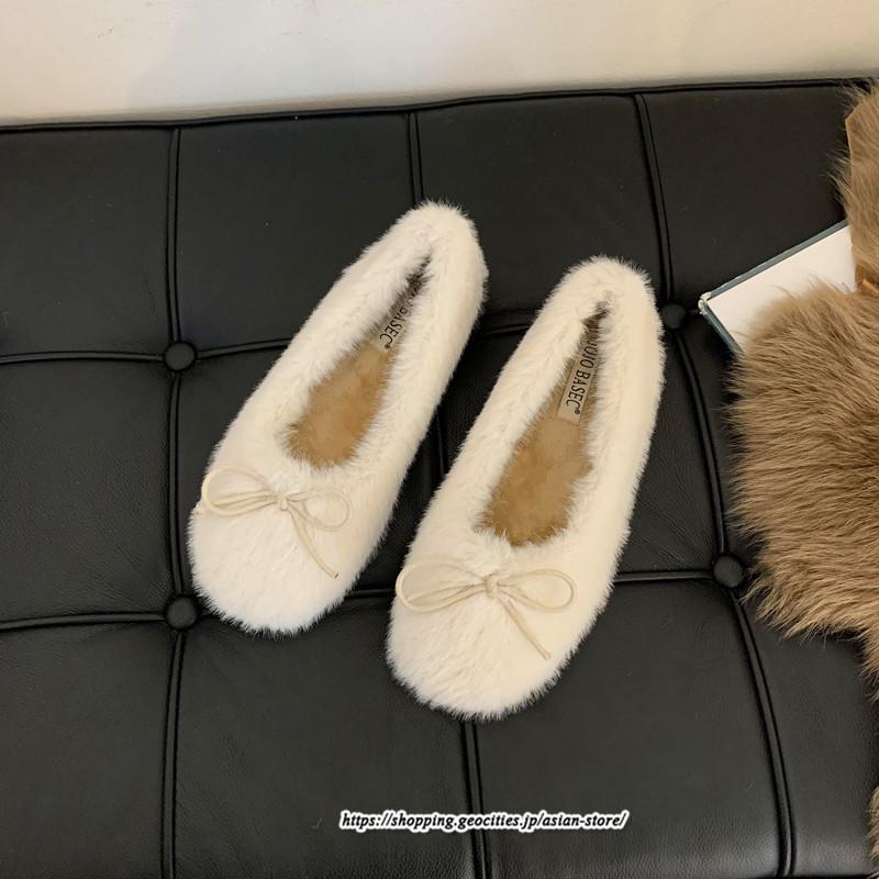 ローファー | モカシン パンプス レディース 高品質 痛くない フラット スリッポン ボア ファー フラット おしゃれ 秋 痛くない ふわふわ 柔らかい 歩きやすい 冬