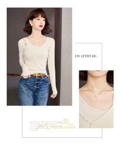 シャツ・ブラウス | ブラウス Tシャツ レディース 長袖 細身 フォーマル オフィス タイト きれいめ 春夏秋 トップス 送料無料 SNS映え 可愛い 着痩せ おしゃれ