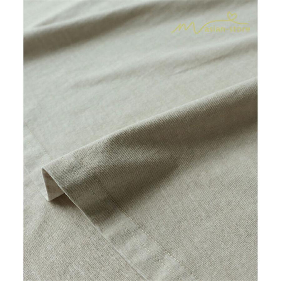 tシャツ・カットソー | Tシャツ Tシャツ レディース トップス ピグメント加工 フレンチスリーブ Tシャツ カットソー スリット 半袖 カジュアル 女性着 無地 普段 トップス シンプル