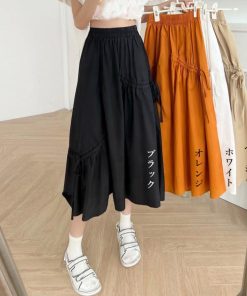 フレアスカート | シャーリングスカート レディース 韓国