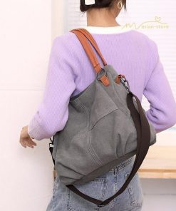 女性用バッグ | トートバッグ レディース ショルダーバック 大きめ ママバッグ 多収納 鞄 肩掛け 多機能バッグ 手提げかばん キャンパス ズック 斜めがけ 帆布 大容量