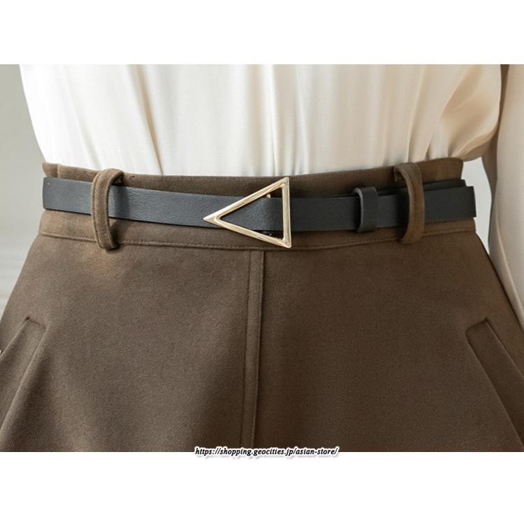 スカート | ロング レディース ロングフレア冬 ミモレ丈 暖かい ボトムス ロング丈 膝下 30代 40代 50代 通勤 ラシャ 暖か 通学 2022年秋冬