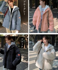 ジャケット・ブルゾン | フーデッド エコダウンジャケット重ね着風