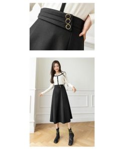 スカート | フレアレディース 秋 冬 秋冬 ミモレ丈 ロング丈 あったか Aライン 通勤 通勤 大人上品 20代30代40代50代 知的 フォーマル 綺麗