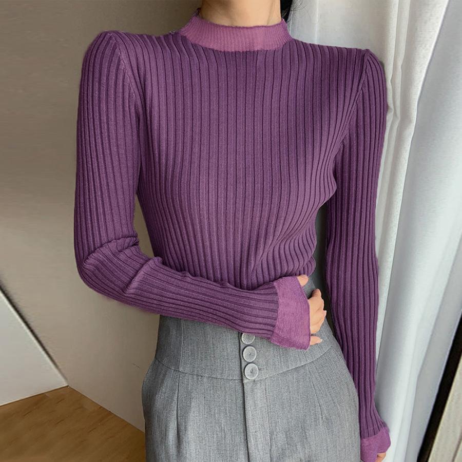 ニット・セーター | 長袖 ニットセーター レディース レース