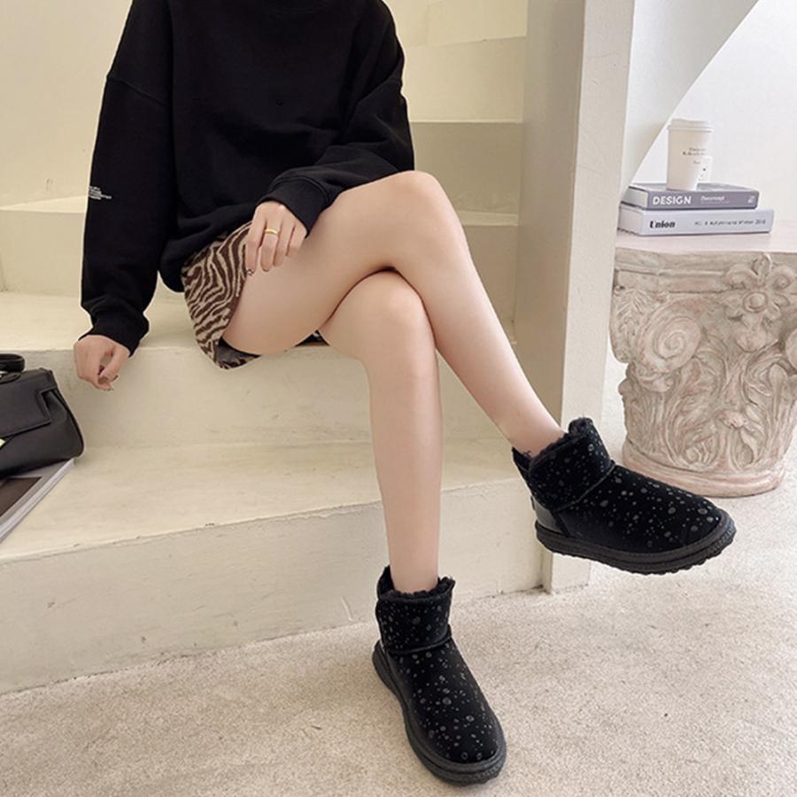 ムートンブーツ | 裏起毛 ショートブーツ