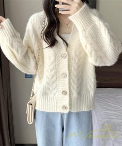 カーディガン | 2022秋冬ニットアウター レディース ニットニット セーター 長袖 羽織り フロントボタン 可愛い トップス 通学通勤 20代40代