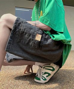 ハーフパンツ ショート | 夏パンツ デニム メンズ サマーパンツ パンツ ワイドパンツ シンプル ウエストゴム 20代 30代 お出かけ ハーフパンツ ジーパン 夏新作 ショートパンツ ジーンズ