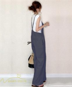 オーバーオール サロペット | オールインワン レディース サロペット シンプル つなぎ きれいめ パンツ 20代 30代 無地 可愛い ロングパンツ 上品 かわいい 5色展開 フリーサイズ シンプル