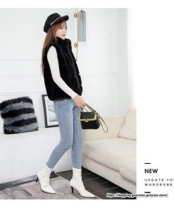 ベスト | ボリュームフェイクファーファー毛皮レディース 冬 フェイクファー 毛皮コート アウター ノースリーブ ふわふわ ジレ 前開き 秋冬