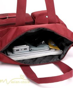 女性用バッグ | バッグ レディースバッグ ショルダーバッグ 大容量 鞄 撥水加工 ナイロン製 2way 肩掛け 斜めがけ 手提げ ハンドバッグ 6色 ショルダー シンプル 通勤 通学