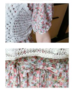 ワンピース | マタニティ 2点セット シフォン レディース マタニティウェア ママ服 妊婦服 産前 薄手 カジュアル 膝丈 産後 かわいい