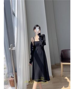 ニットワンピース | セットアップ レディース 秋冬 きれいめ ロング丈無地 20代30代40代50代 長袖 可愛い お出かけ 大人 通勤 韓国風 着痩せ