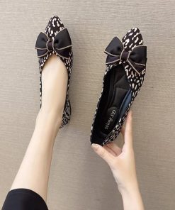 パンプス | レオパード柄ポインテッドトゥ