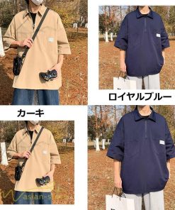 Tシャツ | シャツ ポロ メンズ 夏新作 カジュアルシャツ 上品 無地 20代 30代 プルオーバー カットソー ポロシャツ ゆったり 40代 50代 体型カバー シンプル 父