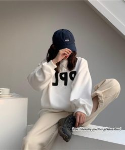 パーカー | トレーナー レディース プルオーバー クルーネック 長袖 トップス Tシャツ スウェット ゆったり 秋冬 トップス カジュアル 練習着 春 ルームウェア