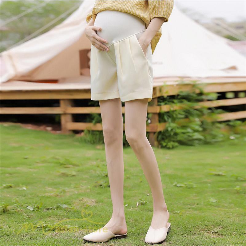 パンツ レギンス | マタニティ パンツ 妊婦服 カジュアル 夏服 サマーパンツ 着痩せ マタニティパンツ ウエスト調整 上品 無地 大きいサイズ 日常 薄手 シフォン マタニティウェア