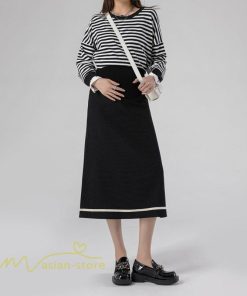 スカート | マタニティ春 夏 レディースマタニティ おしゃれ ゆったり カジュアル Aライン 産前 妊娠 妊婦 通勤 妊婦服 ママ エレガント ウエスト調整