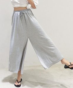 ワイドパンツ | レディース ガウチョパンツ スカーチョ ゆったり パンツ ウエストゴム