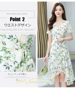 マキシ | ワンピース レディース 夏ワンピース シフォンワンピース 体型カバー 着痩せ 韓国風 30代 40代 50代 通勤 OL おしゃれ デート 2022 お出かけ 新作 キレイめ
