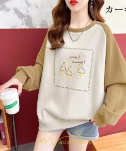 パーカー | トレーナー Tシャツ ロングT レディース 長袖 切り替え 秋 冬 アウトドア スポーツ 着痩せ 可愛い 大きいサイズ 体型カバー 20代30代40代50代