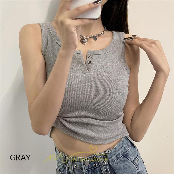 キャミ・タンク | キャミソール レディース トップス ノースリーブ ファッション 韓国風 きれいめ お出かけ ニット 夏 無地 インナー ゆったり デート ナチュラル