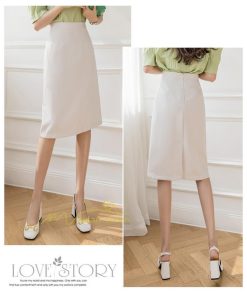 スカート | ロングスリット入り タイトレディース 膝下丈 大人 オフィス 20代 30代 40代 OL 仕事用 ビジネス 通勤通学 無地人気 着痩せ カジュアル 上品
