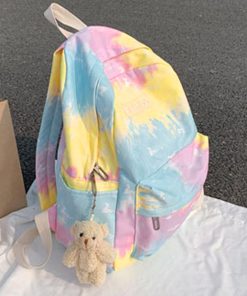 リュック | グラデーションカラー リュックサック レディース デイパック バックパック 大容量 アウトドア 可愛い バッグ