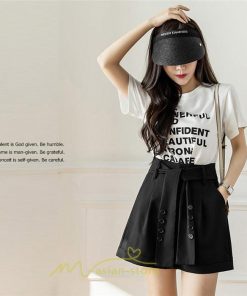 ショートパンツ | パンツ 無地 ベルト 美脚 カジュアル シンプル レディース 春 夏 新作 2022 ボトムス 短パン ゆったり ズボン 日常 お出かけ