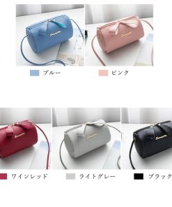 ショルダーバッグ | ミニ ドラムバッグ レディース かわいい 小さめ ロールバッグ